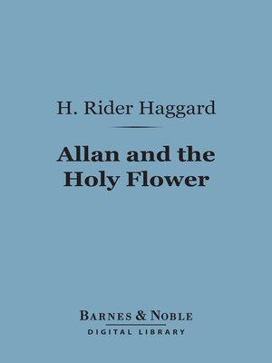 cover image of Allan and the Holy Flower (Barnes & Noble Digital Library)